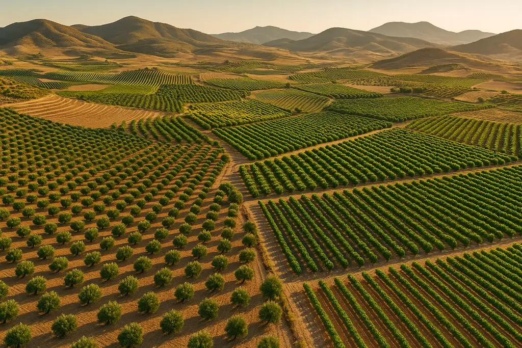 Vídeo aéreo para hoteles y agroindustria premium
